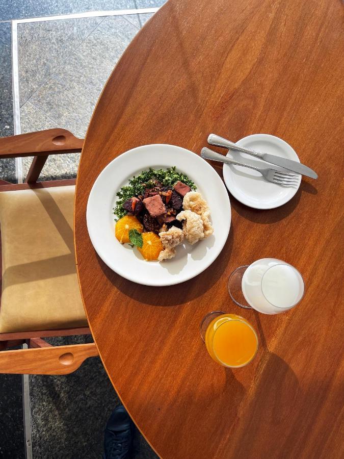 Hotel Senac Ilha Do Boi Vitoria Ngoại thất bức ảnh A typical breakfast