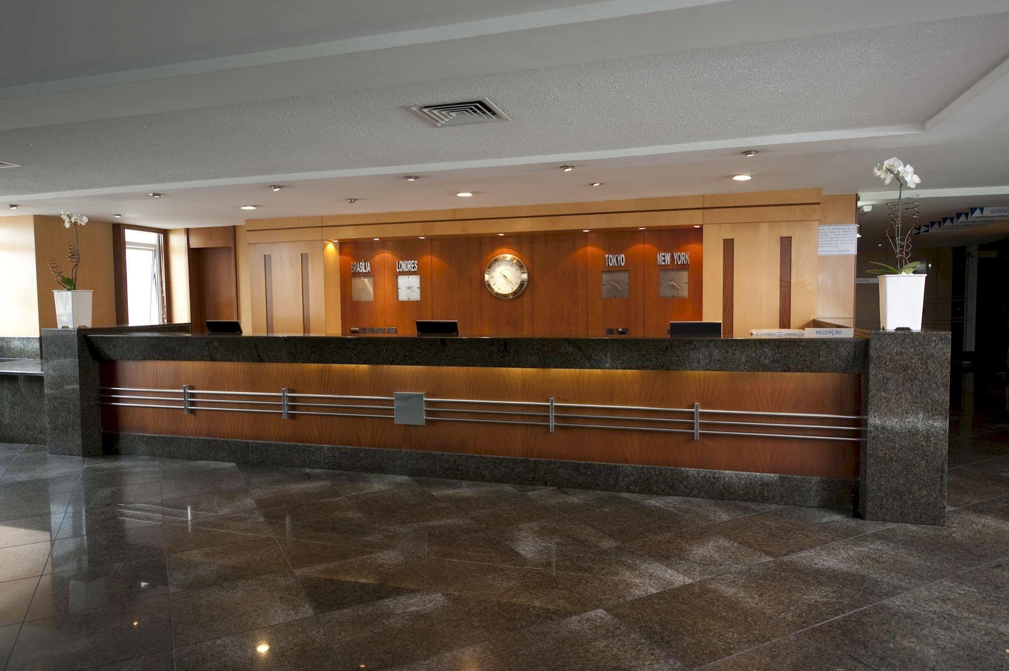 Hotel Senac Ilha Do Boi Vitoria Ngoại thất bức ảnh Reception desk at a hotel